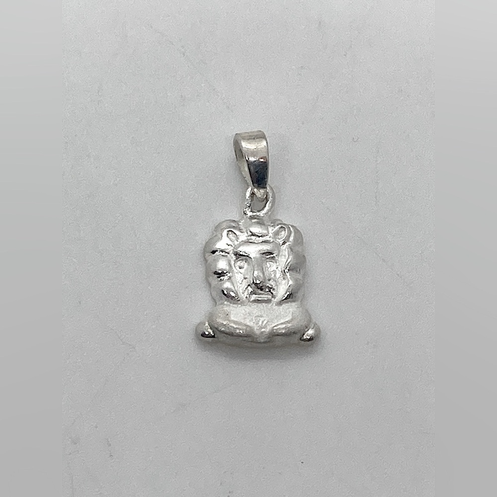 Vtg Sterling Silver 925 Zodiac Leo Lion Animal Charm | .8”